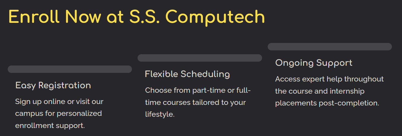 enroll now