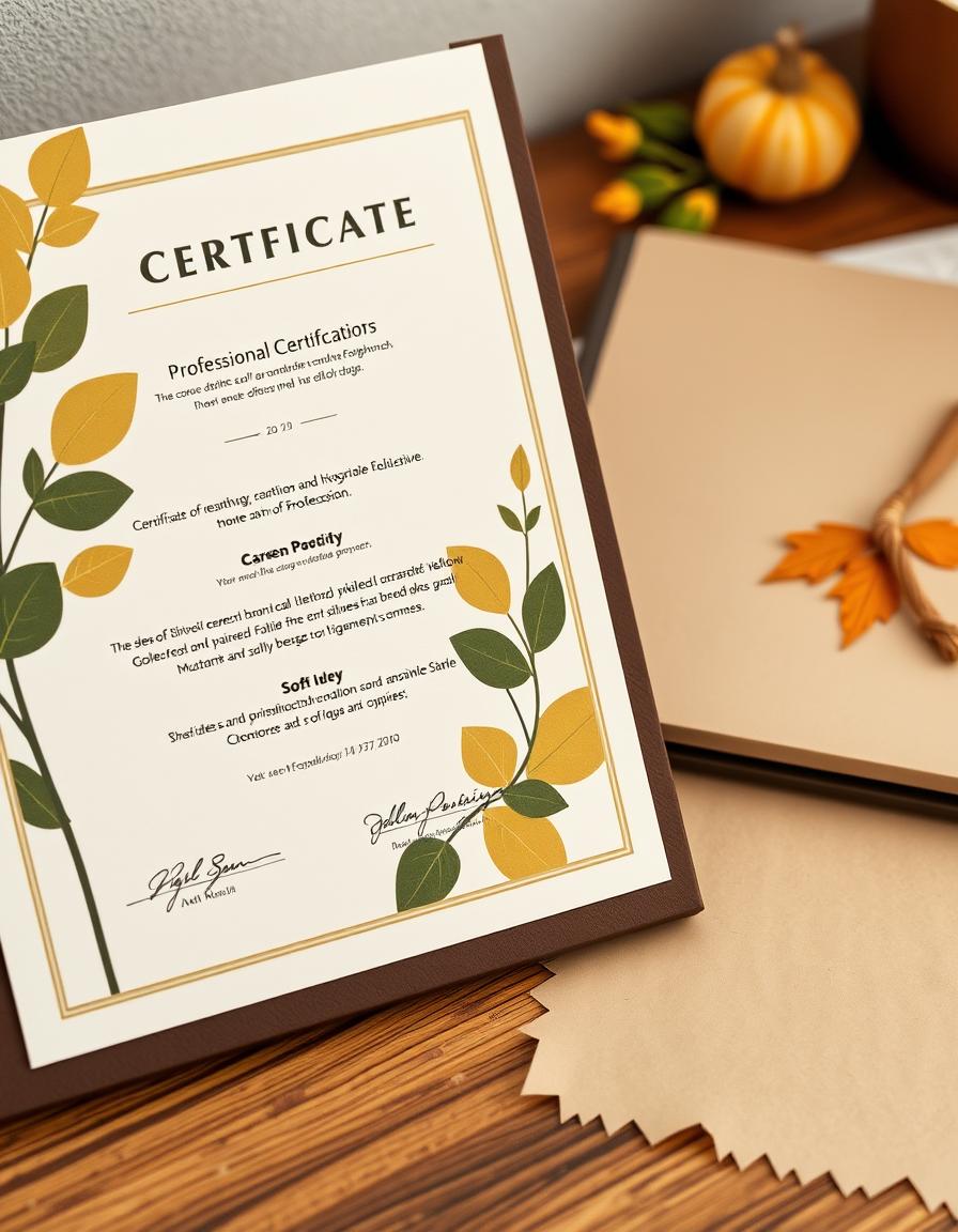 certificates